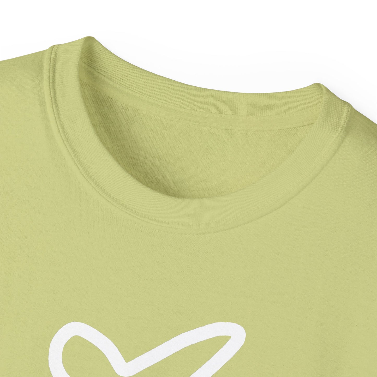 Heart Unisex Softstyle T-Shirt — 100% Ring-Spun Cotton