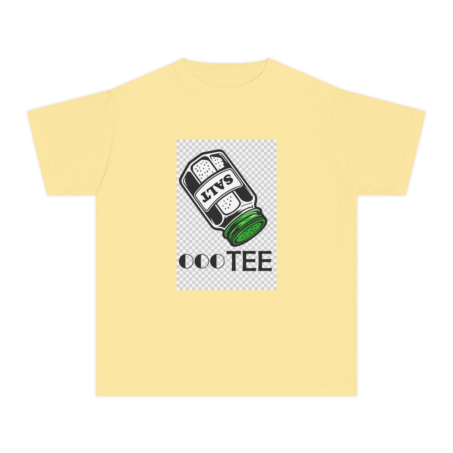 Salty Tee — Kids Garment-Dyed Coastal Tee (100% Combed Cotton)