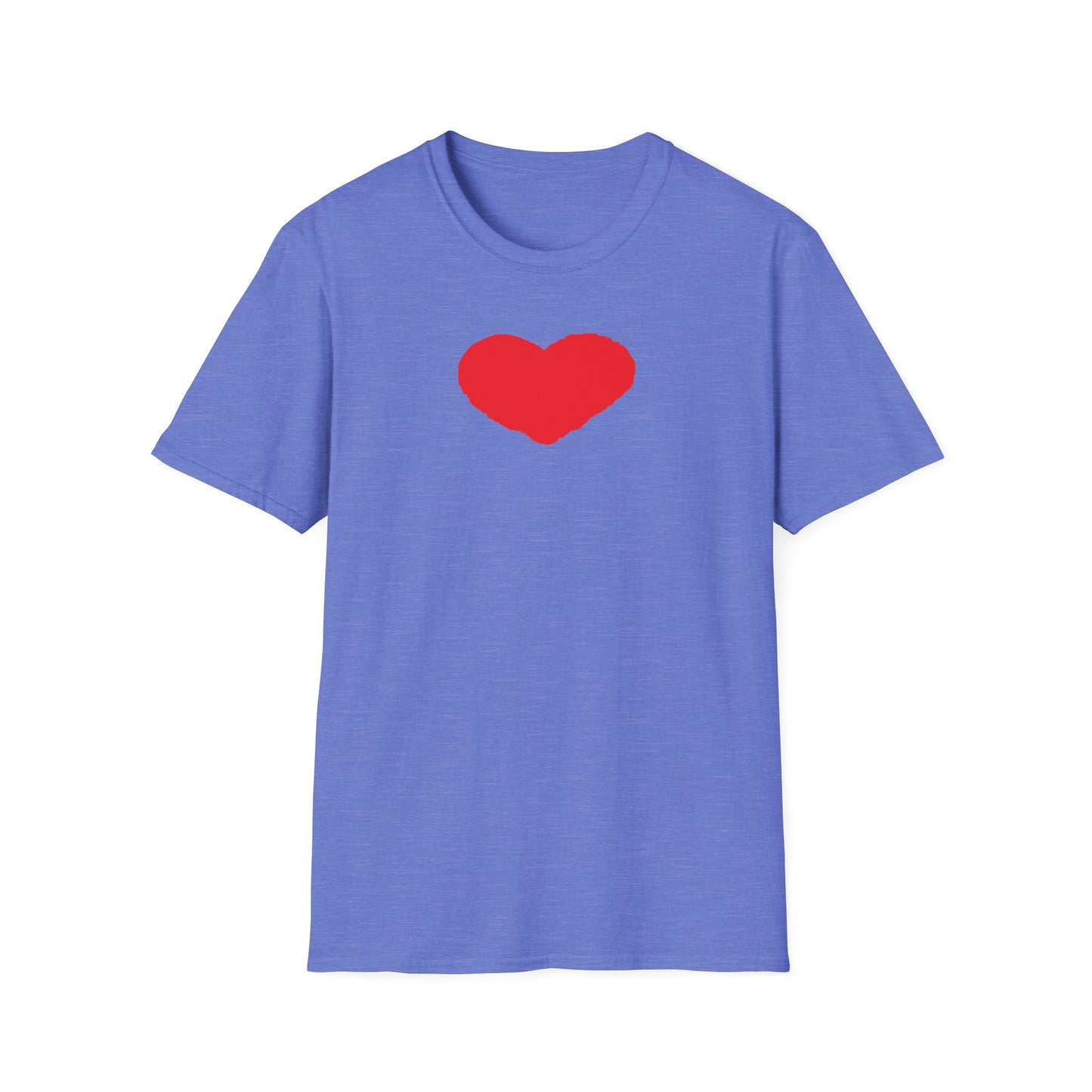 Heart Unisex Softstyle T-Shirt — 100% Ring-Spun Cotton