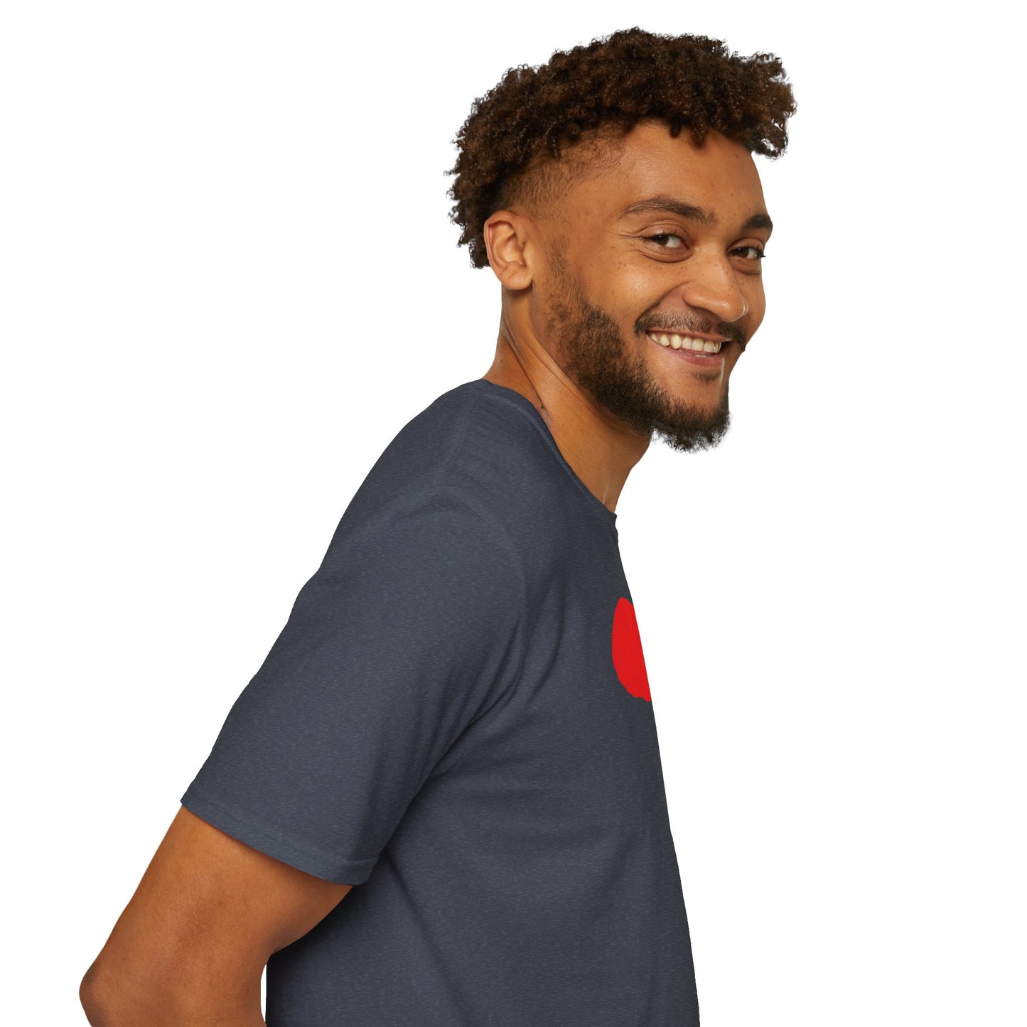 Heart Unisex Softstyle T-Shirt — 100% Ring-Spun Cotton