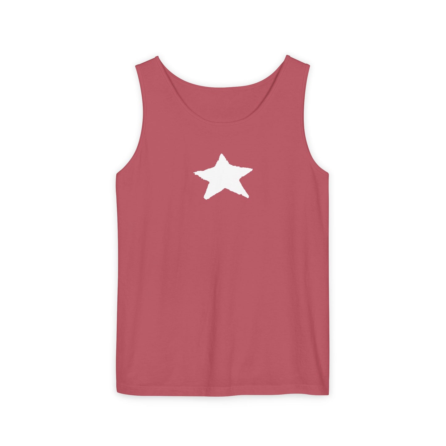 Star Unisex Garment-Dyed Tank Top — 100% Ring-Spun US Cotton