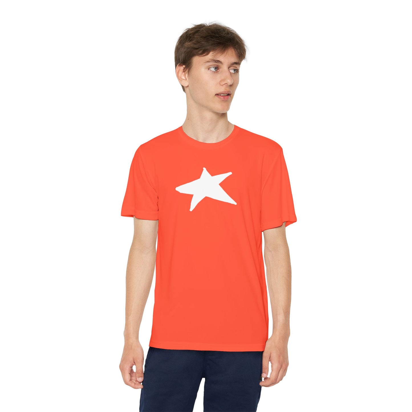 Star Youth Competitor Tee - Lightweight Athletic T-Shirt for Active Kids