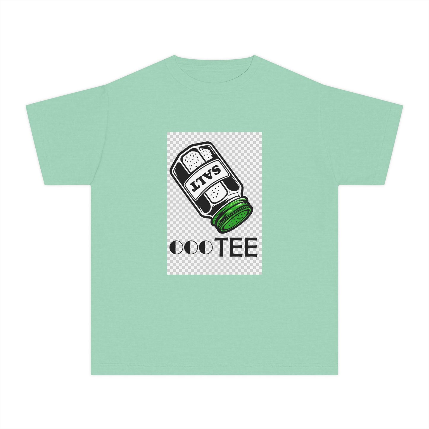Salty Tee — Kids Garment-Dyed Coastal Tee (100% Combed Cotton)