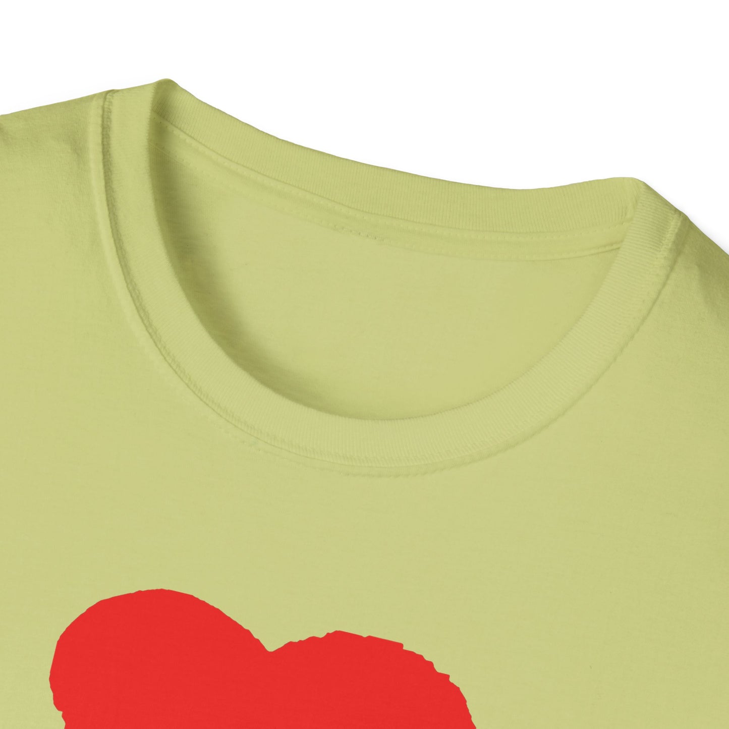 Heart Unisex Softstyle T-Shirt — 100% Ring-Spun Cotton