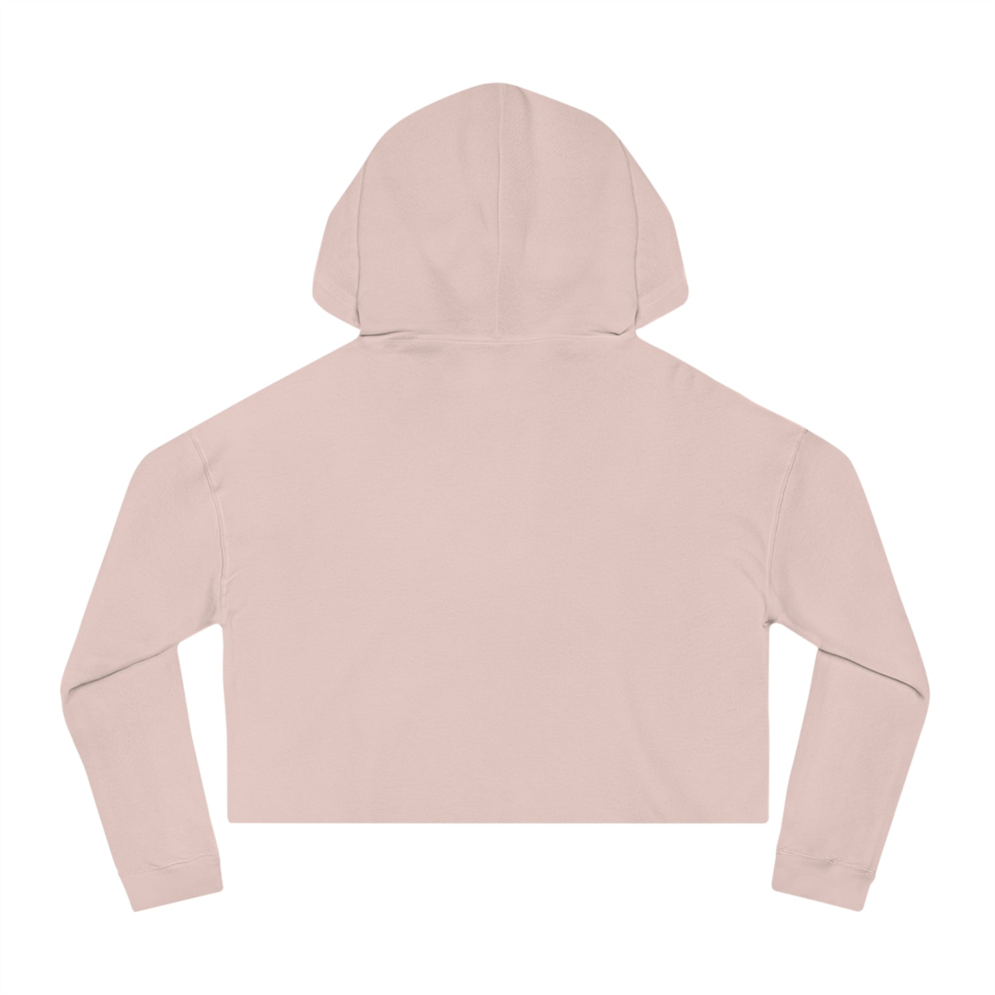 Chic Star Print Cropped Hoodie for Women - Trendy Lightweight Sweatshirt