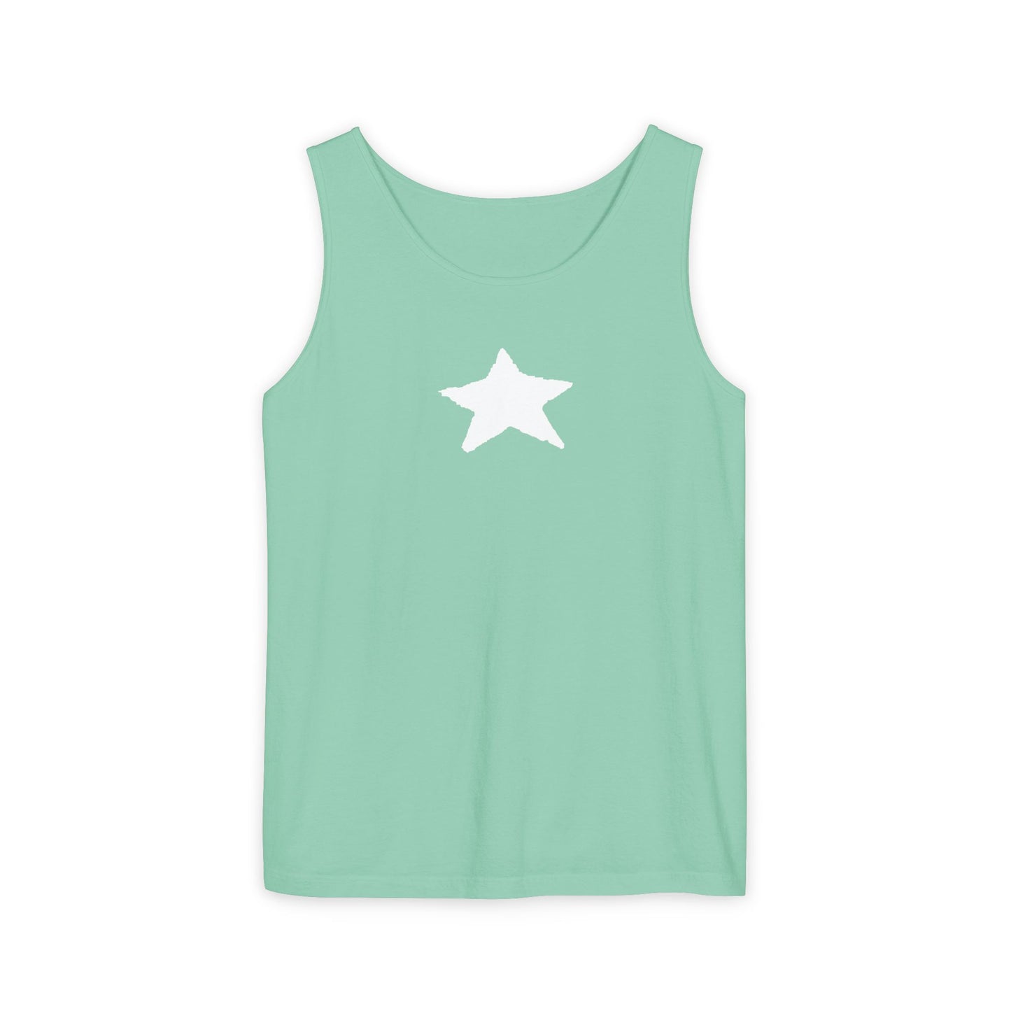 Star Unisex Garment-Dyed Tank Top — 100% Ring-Spun US Cotton