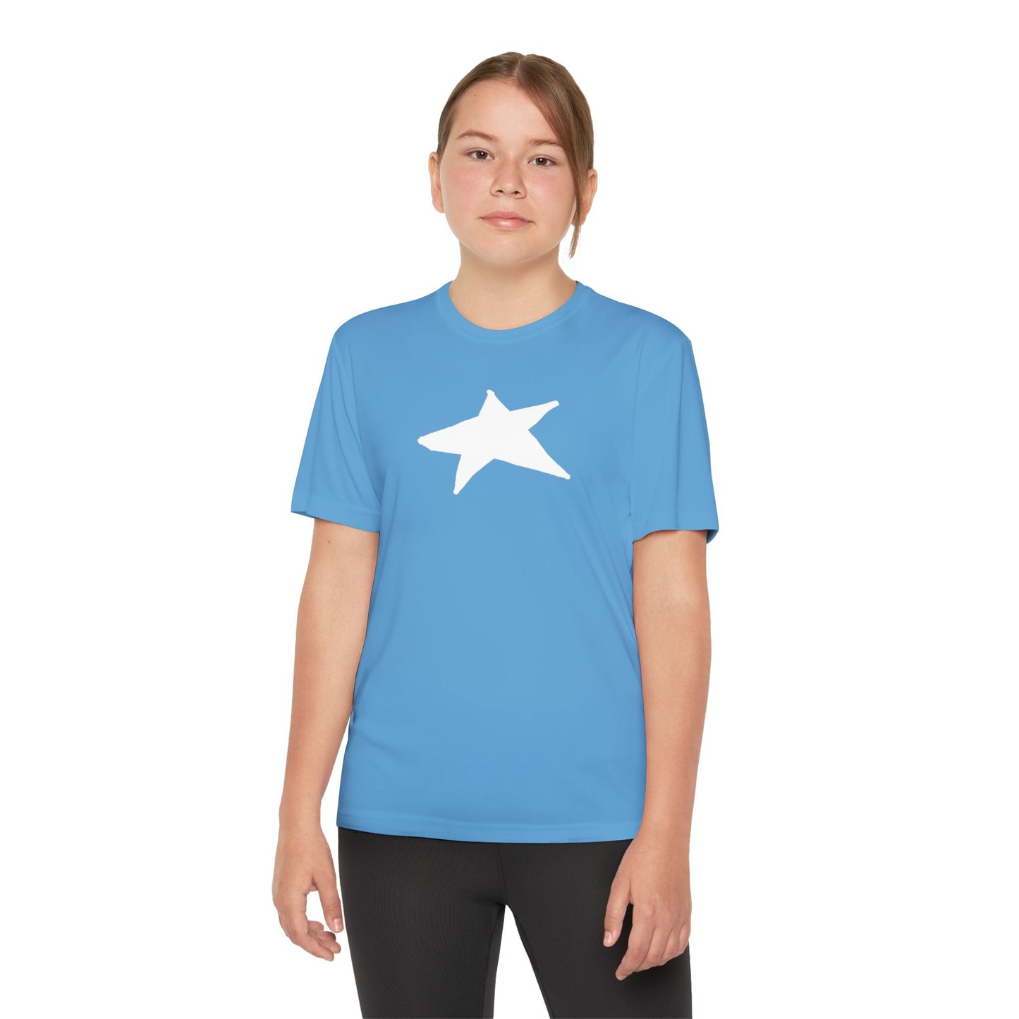 Star Youth Competitor Tee - Lightweight Athletic T-Shirt for Active Kids