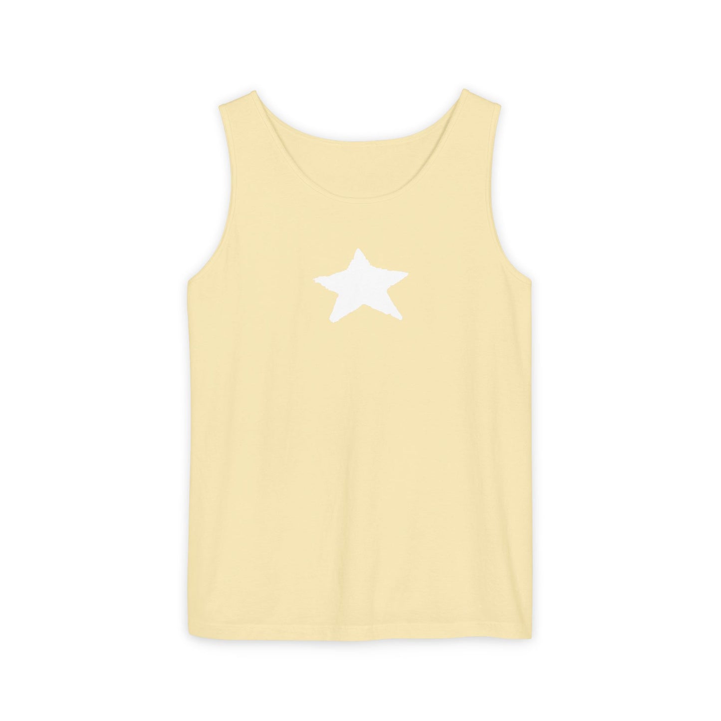 Star Unisex Garment-Dyed Tank Top — 100% Ring-Spun US Cotton