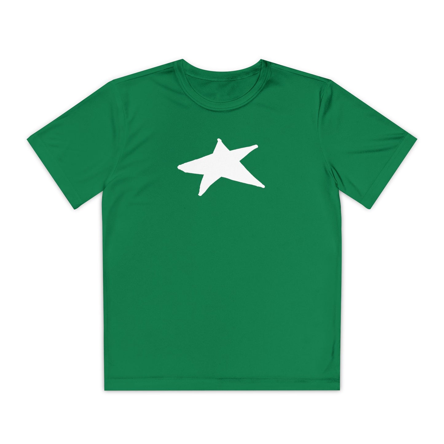 Star Youth Competitor Tee - Lightweight Athletic T-Shirt for Active Kids