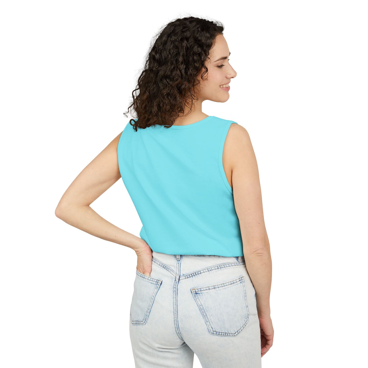 Star Unisex Garment-Dyed Tank Top — 100% Ring-Spun US Cotton