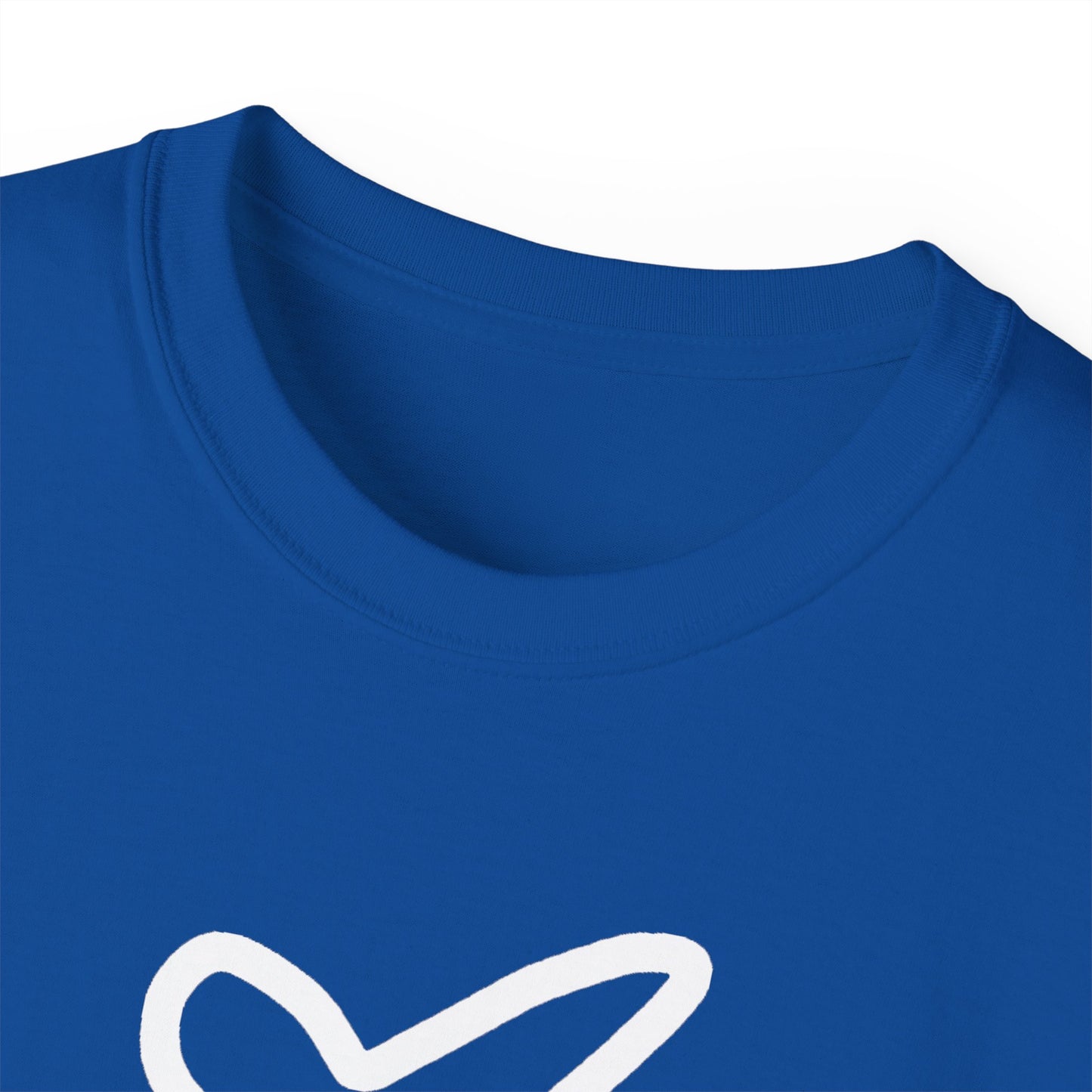 Heart Unisex Softstyle T-Shirt — 100% Ring-Spun Cotton