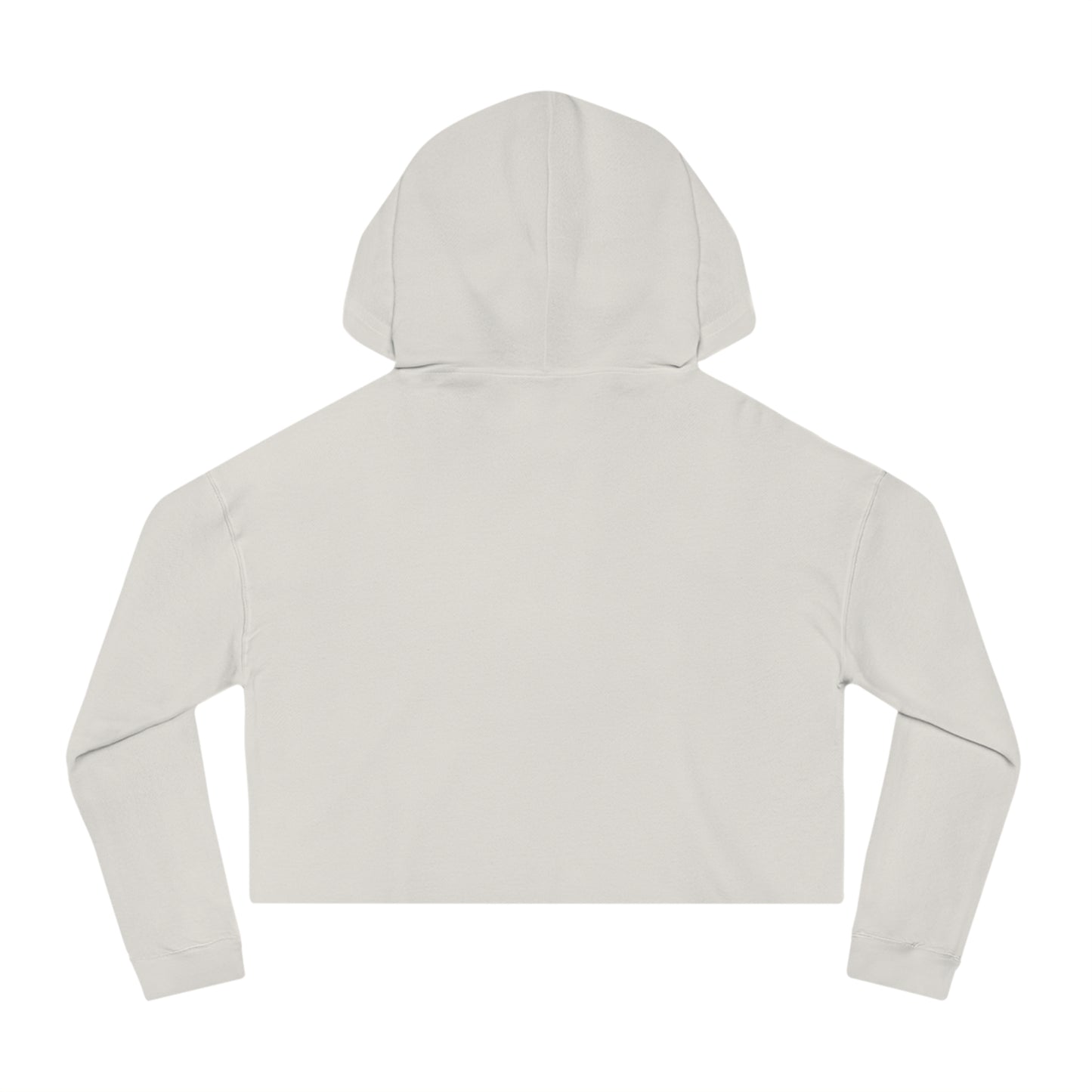 Chic Star Print Cropped Hoodie for Women - Trendy Lightweight Sweatshirt