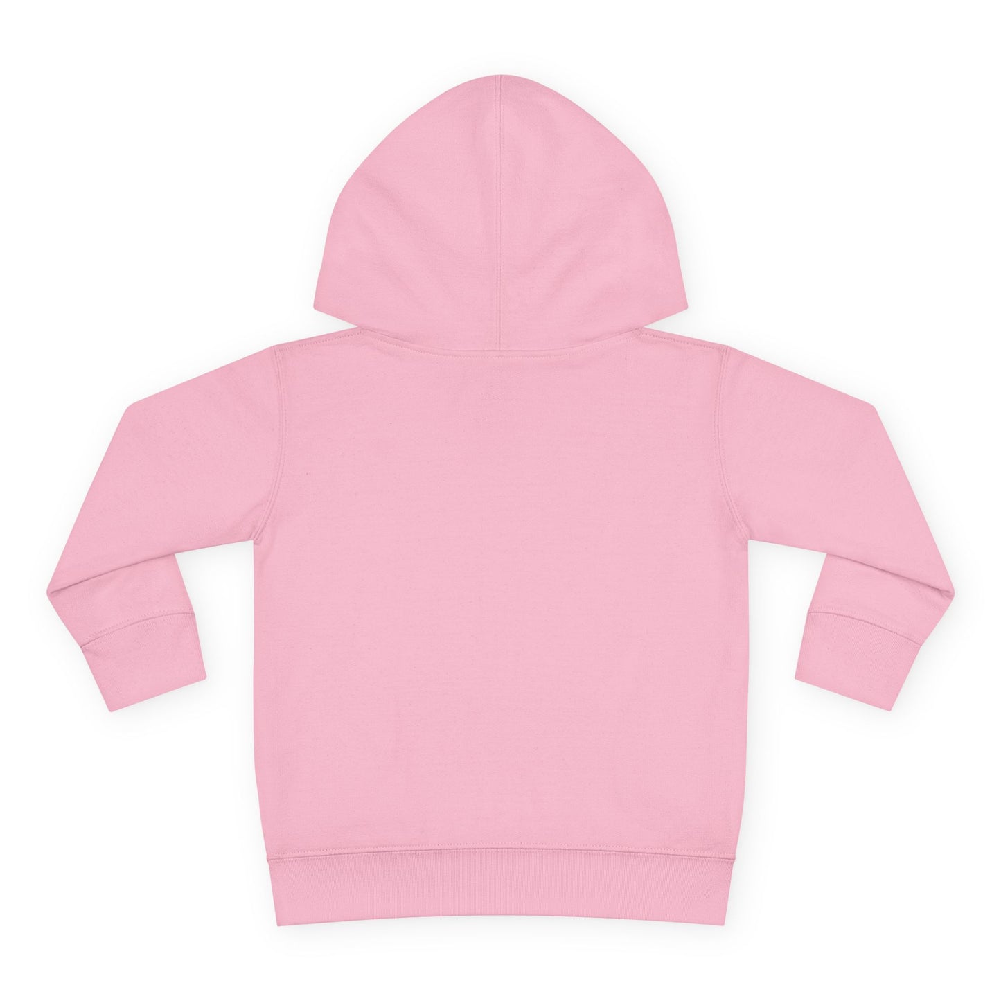 Bright Orange Toddler Fleece Hoodie with Star Design