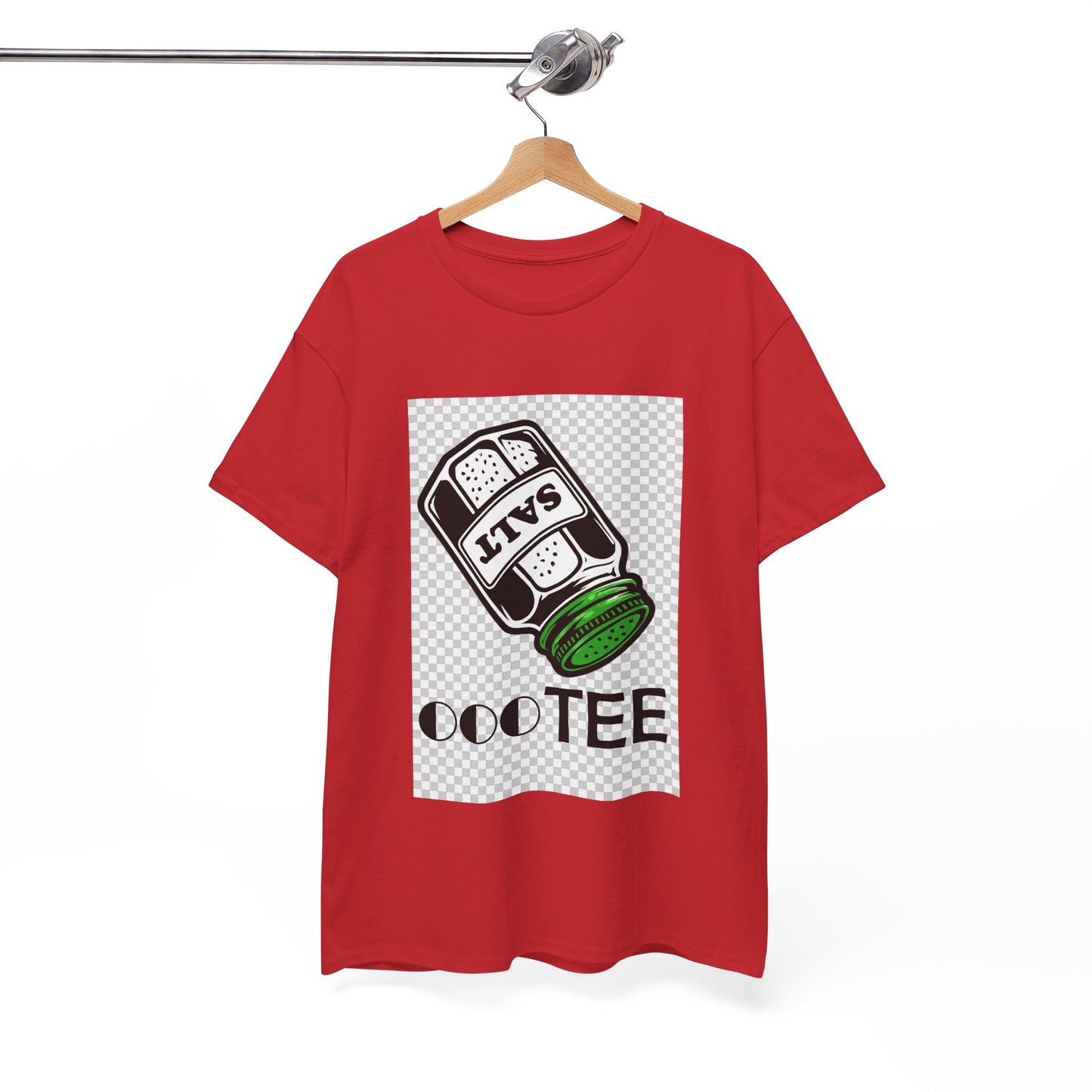 Salt TEE Shirt — Unisex Heavy Cotton Tee, Smooth Print Surface