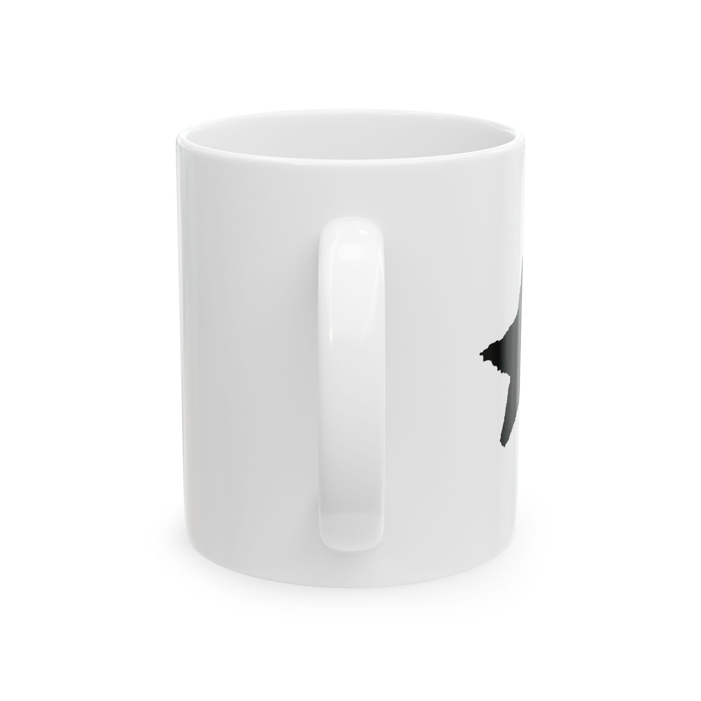 Black Star Ceramic Mug - 11oz