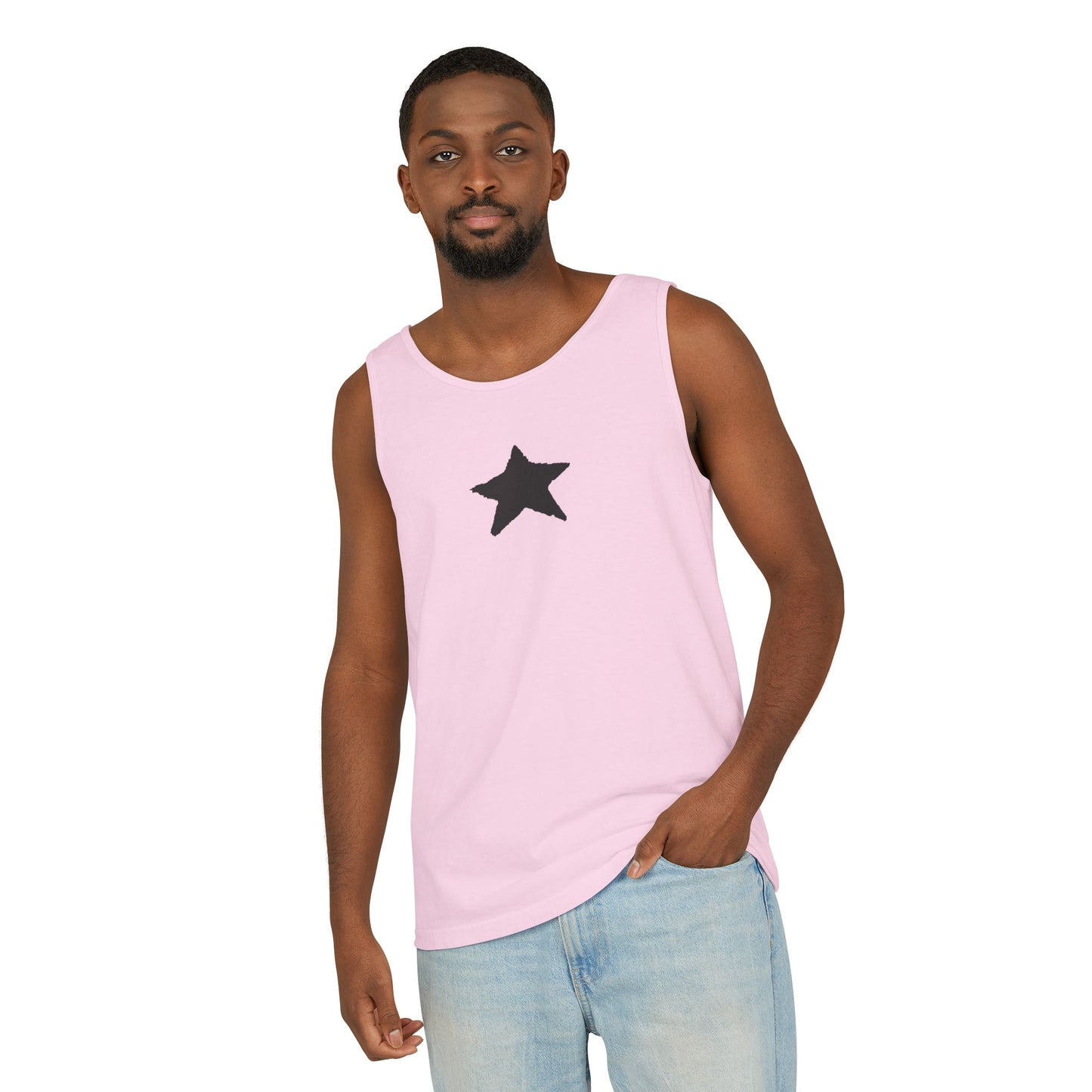 Star Unisex Garment-Dyed Tank Top