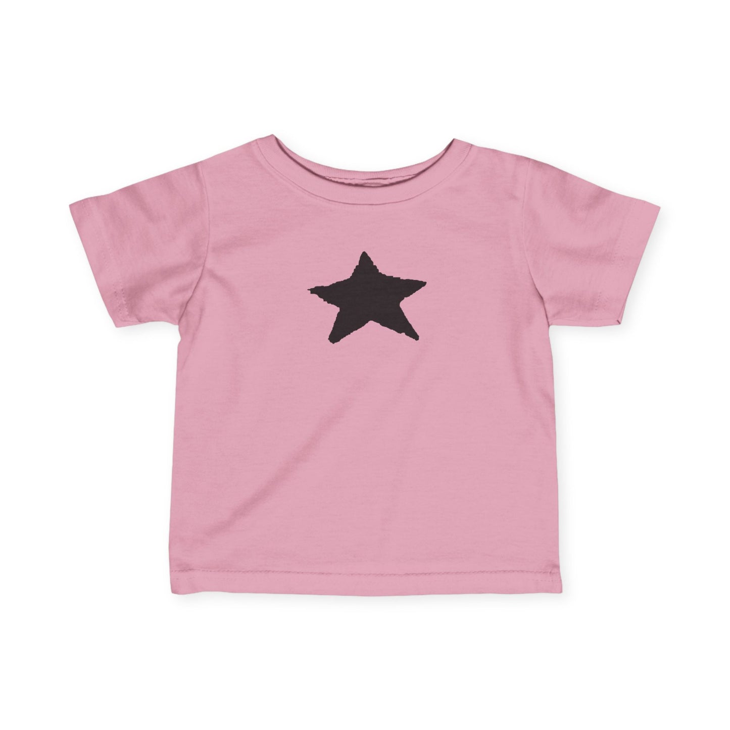Cute Star Infant Fine Jersey Tee - Soft Cotton Baby T-Shirt