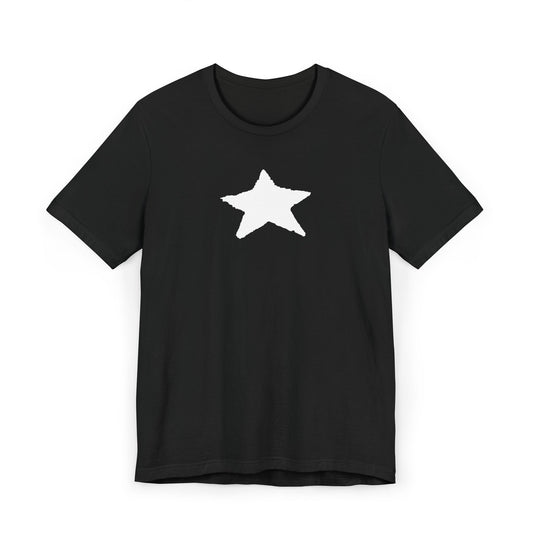 Casual Star Graphic Unisex T-Shirt — Lightweight Jersey Tee