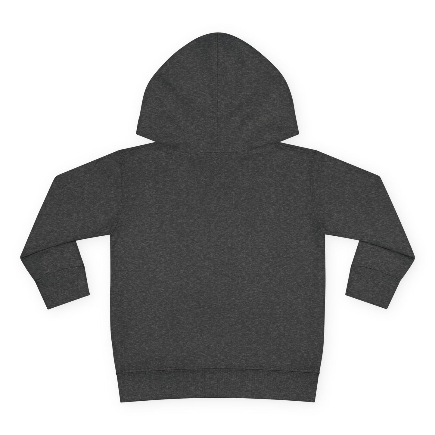 Bright Orange Toddler Fleece Hoodie with Star Design
