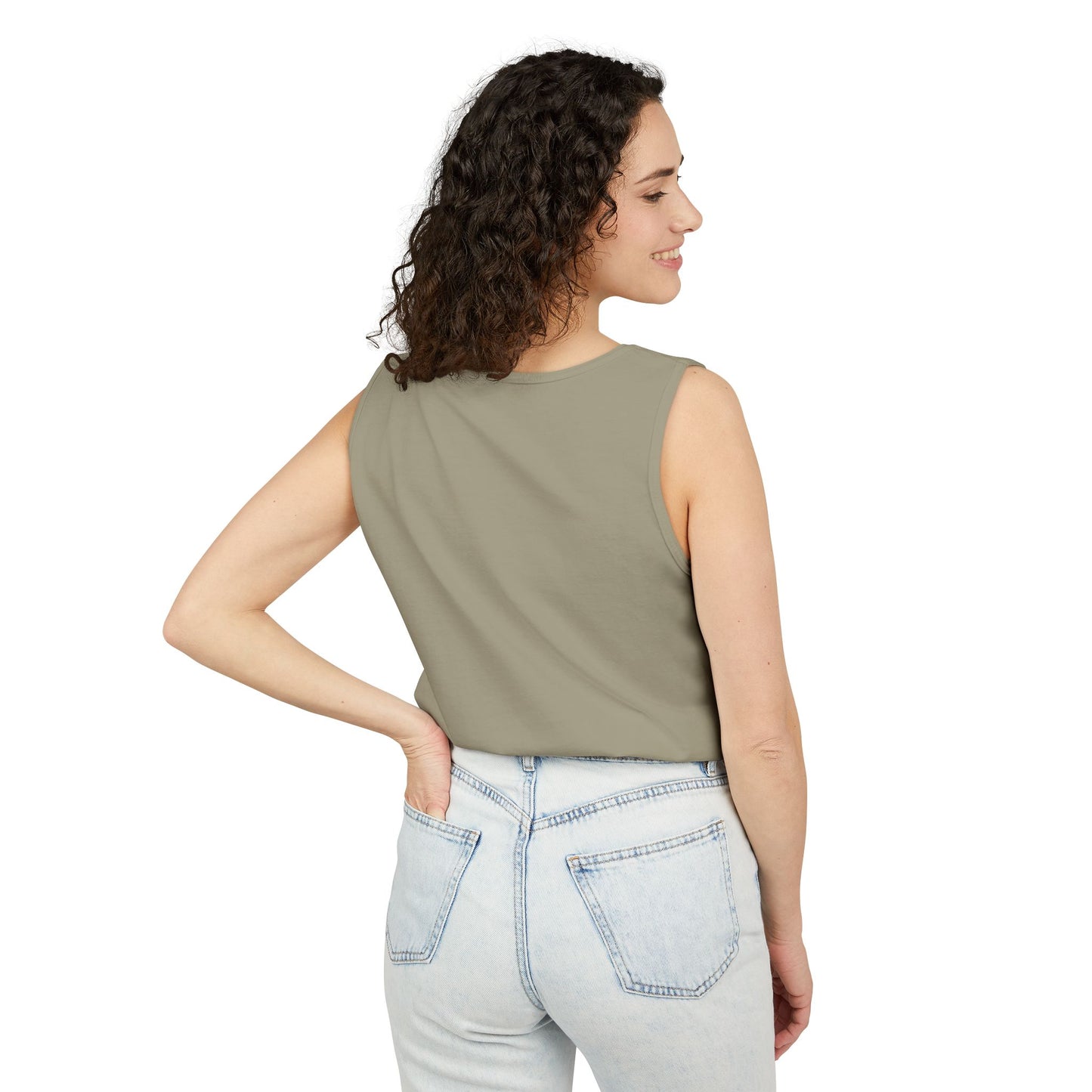 Star Unisex Garment-Dyed Tank Top — 100% Ring-Spun US Cotton
