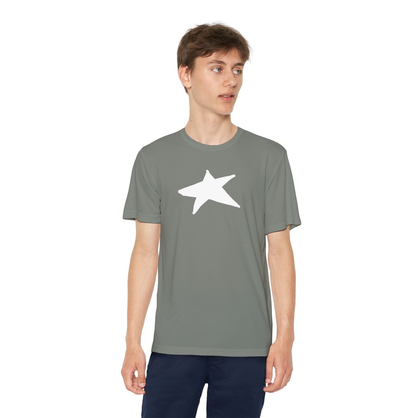 Star Youth Competitor Tee - Lightweight Athletic T-Shirt for Active Kids