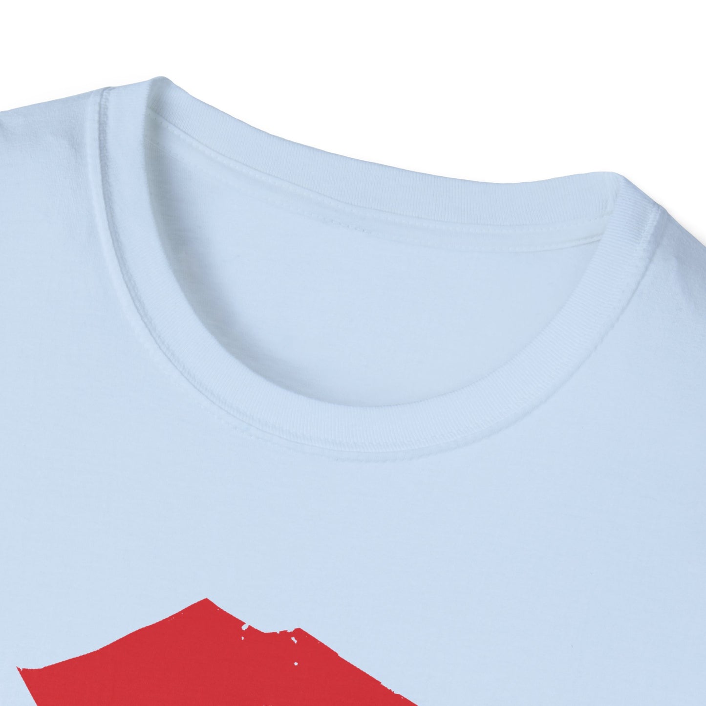 Kiss Mark Unisex Softstyle T-Shirt — 100% Ring-Spun Cotton