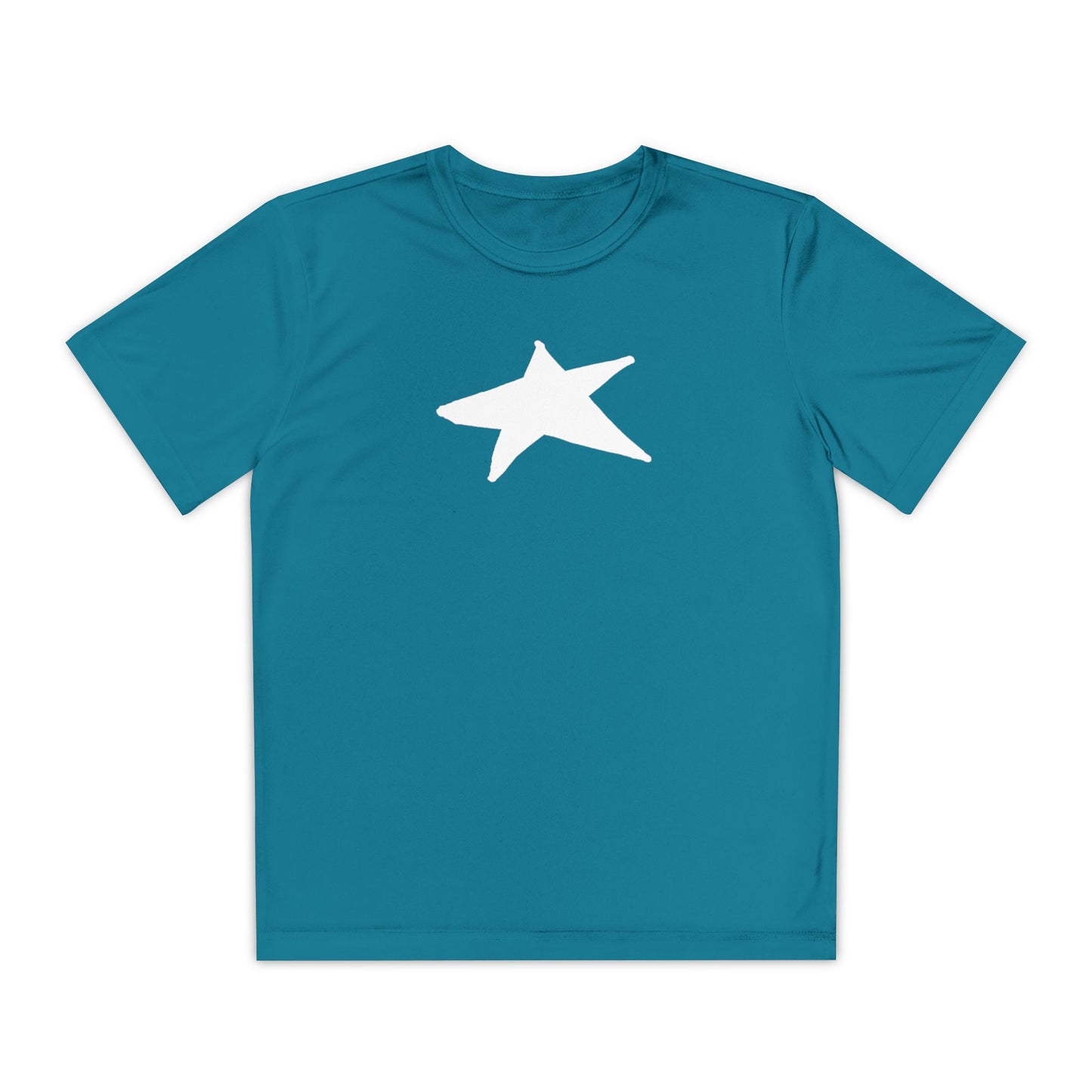 Star Youth Competitor Tee - Lightweight Athletic T-Shirt for Active Kids