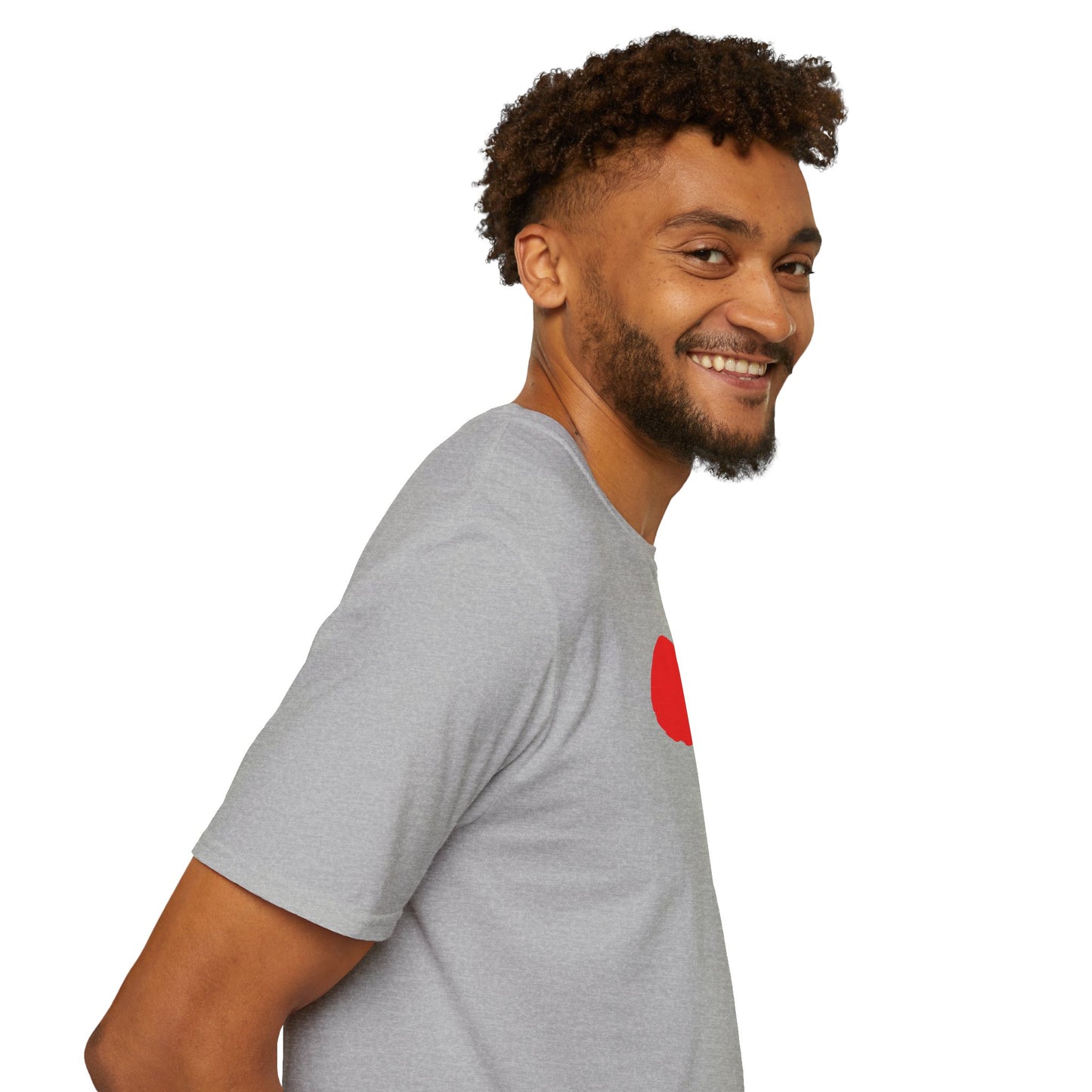 Heart Unisex Softstyle T-Shirt — 100% Ring-Spun Cotton