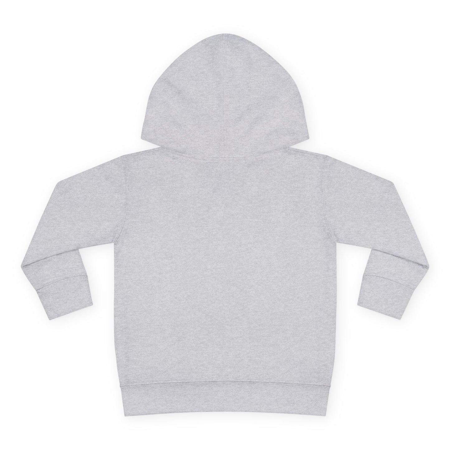 Bright Orange Toddler Fleece Hoodie with Star Design