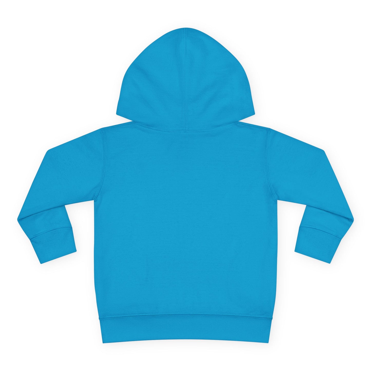 Bright Orange Toddler Fleece Hoodie with Star Design