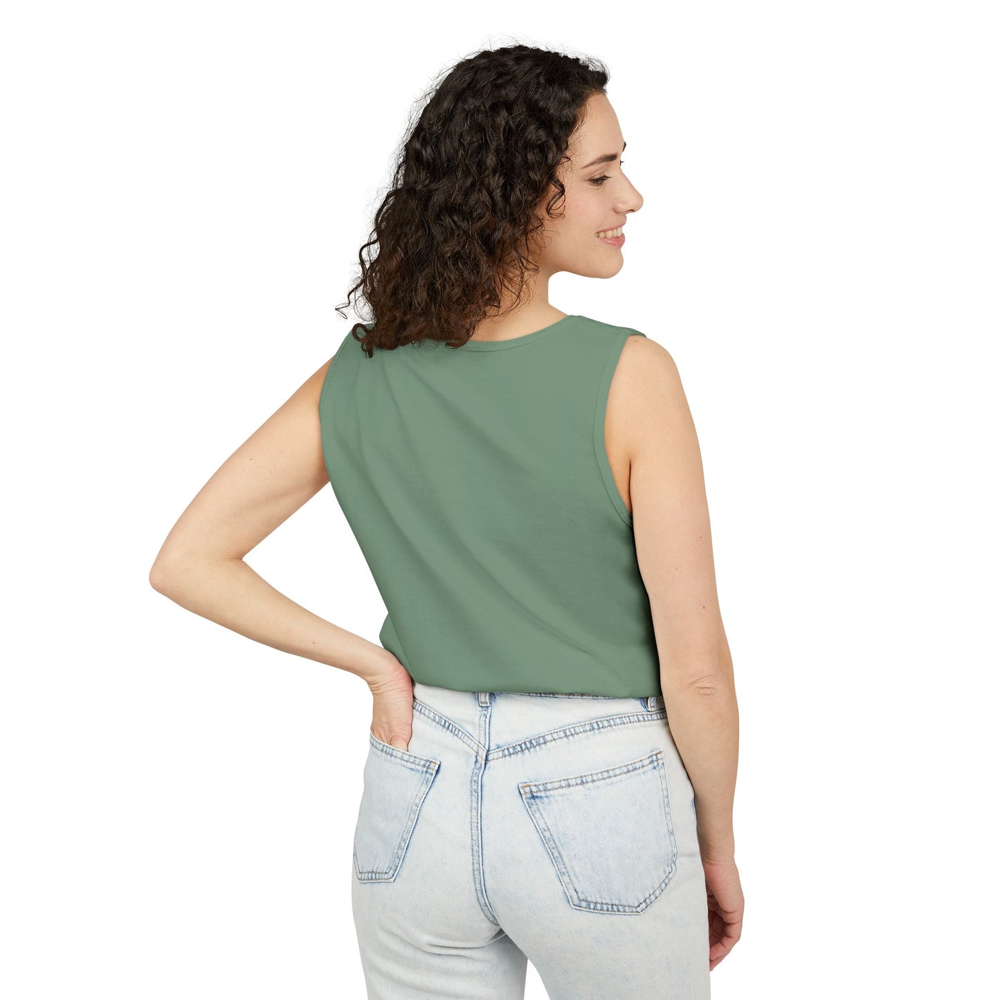 Star Unisex Garment-Dyed Tank Top — 100% Ring-Spun US Cotton