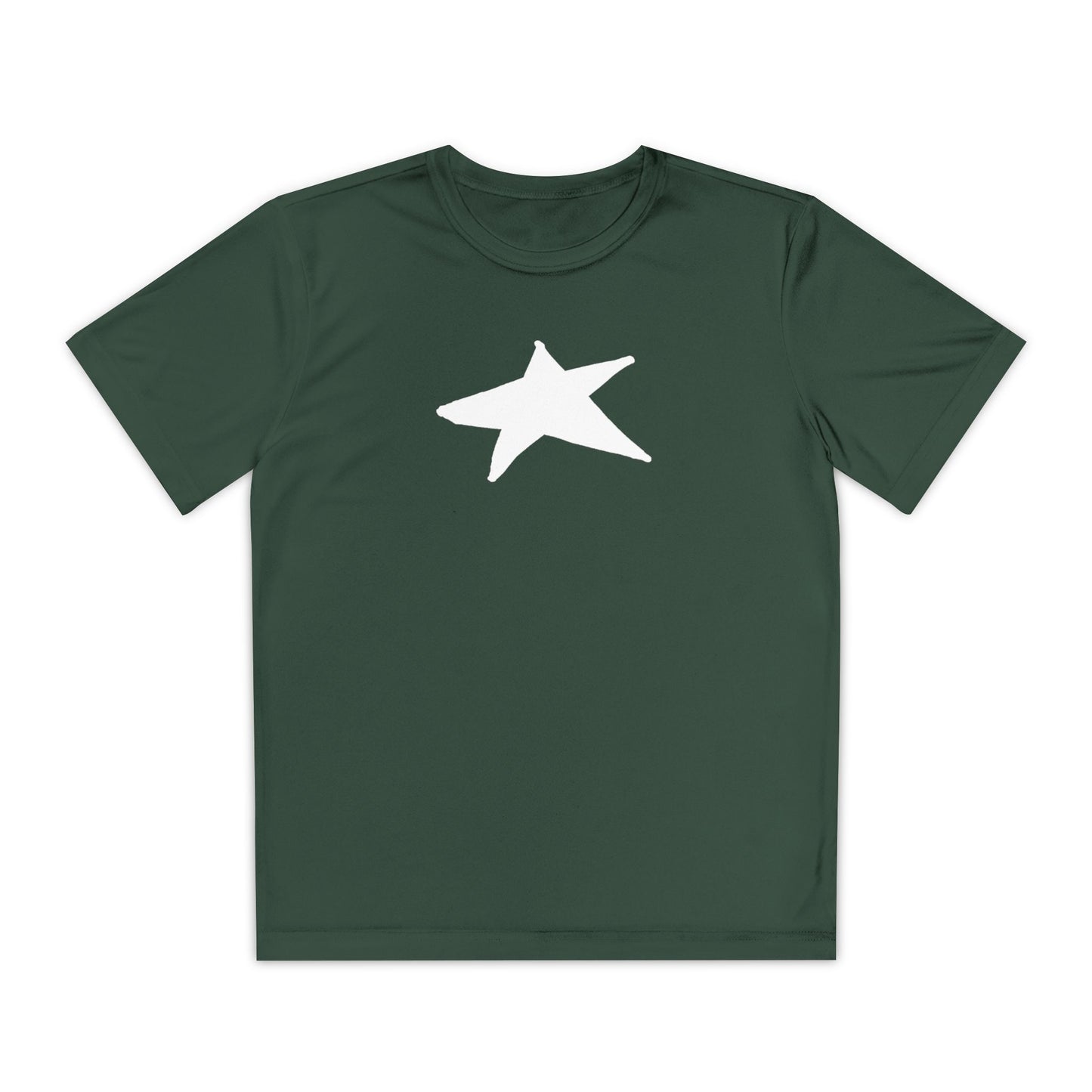 Star Youth Competitor Tee - Lightweight Athletic T-Shirt for Active Kids