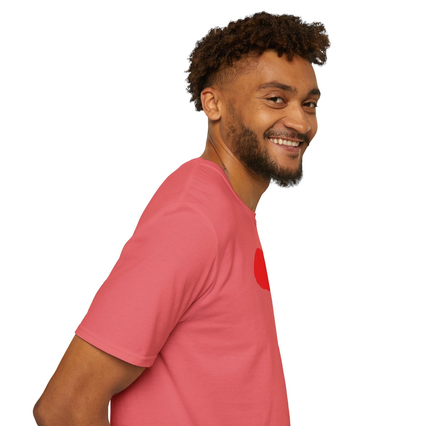 Heart Unisex Softstyle T-Shirt — 100% Ring-Spun Cotton