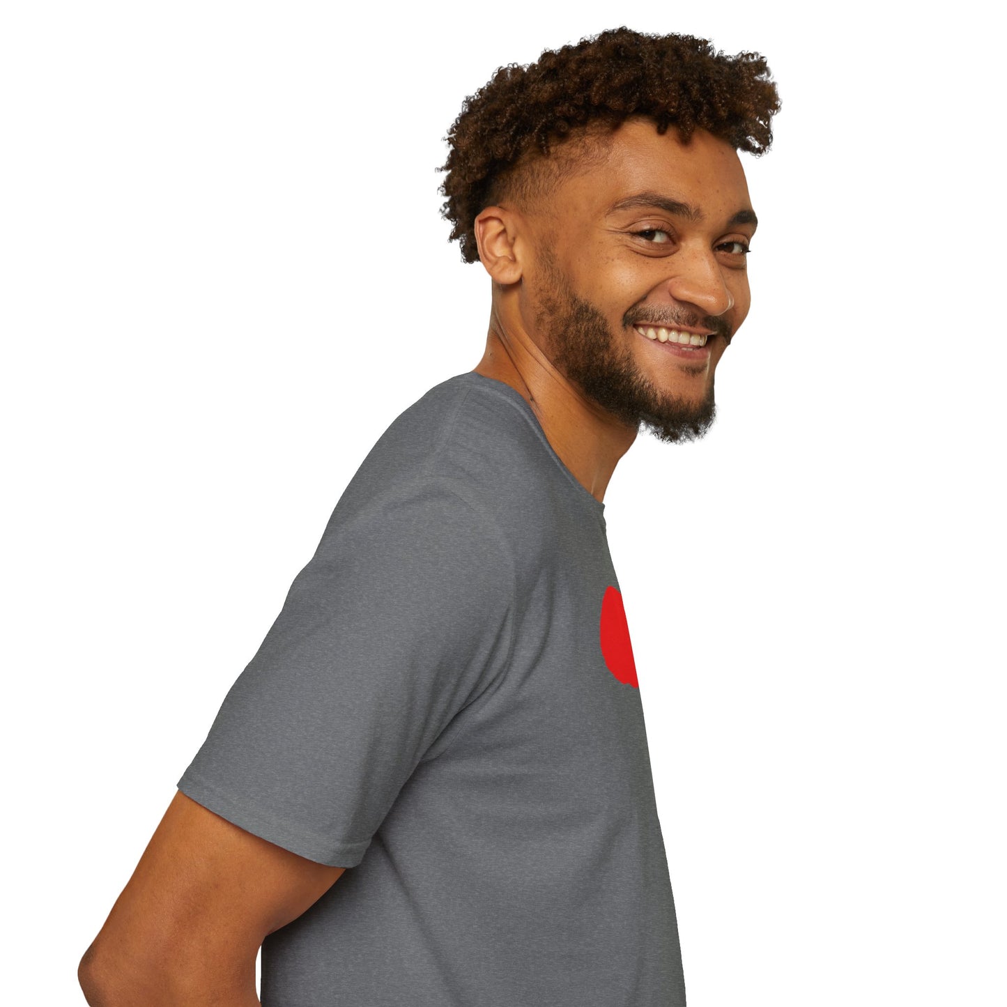 Heart Unisex Softstyle T-Shirt — 100% Ring-Spun Cotton