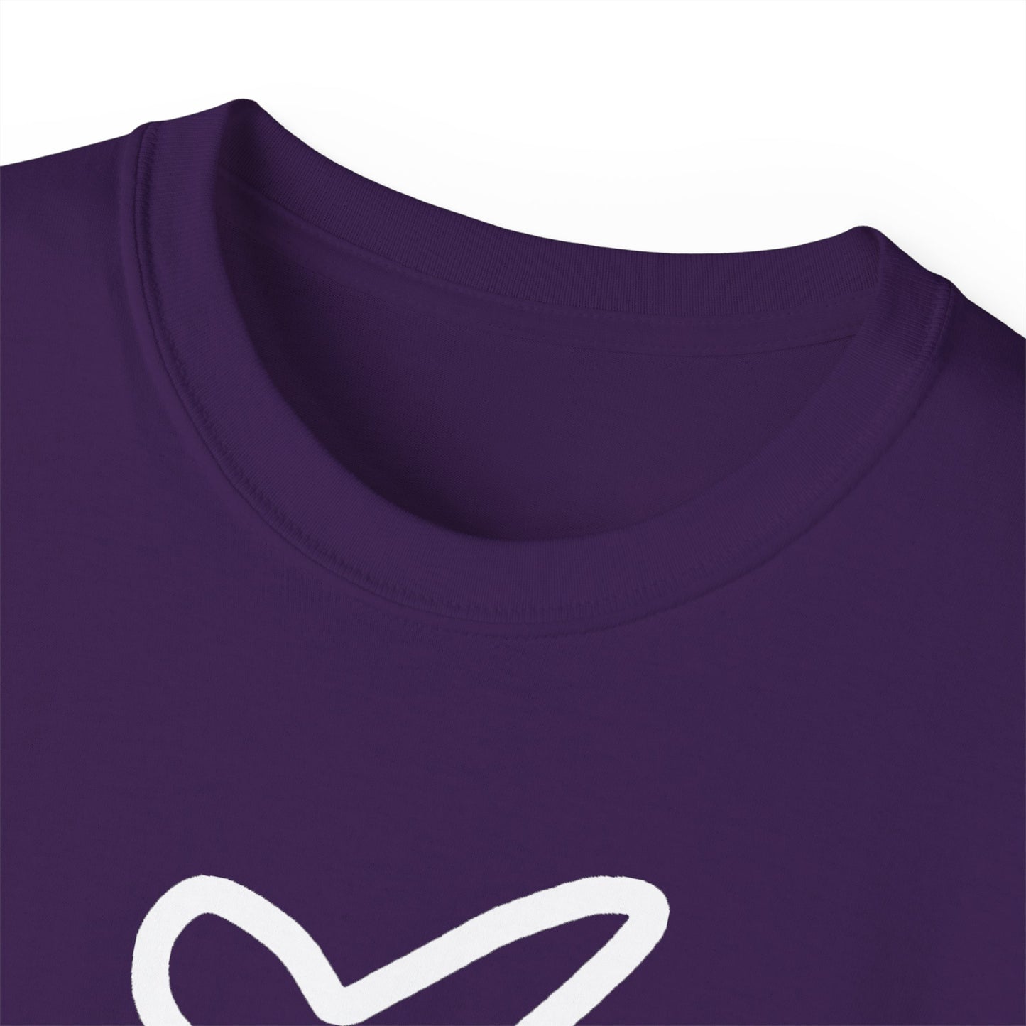 Heart Unisex Softstyle T-Shirt — 100% Ring-Spun Cotton