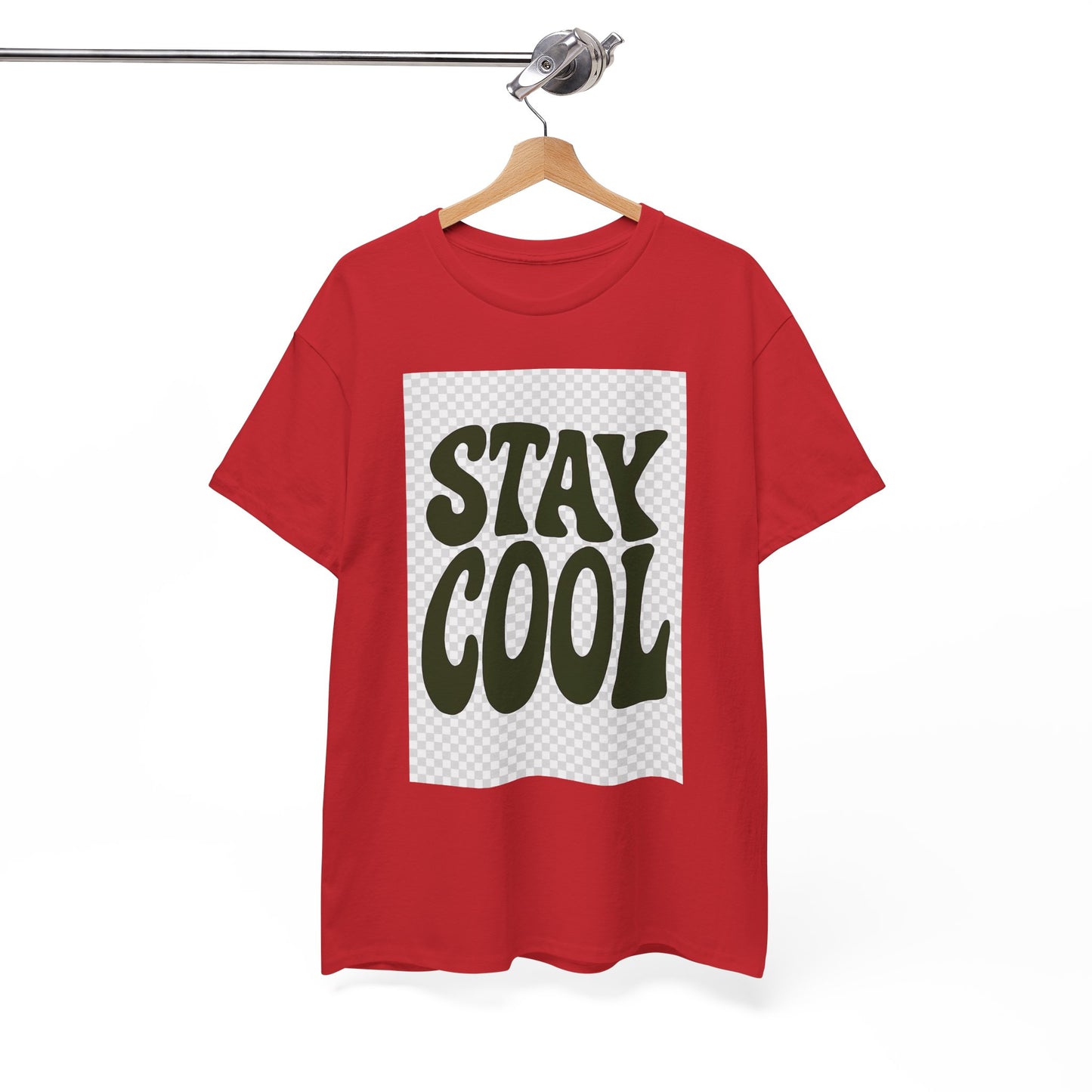 Stay Cool Unisex Tee — Heavy Cotton Graphic Shirt | HERARTSSSS