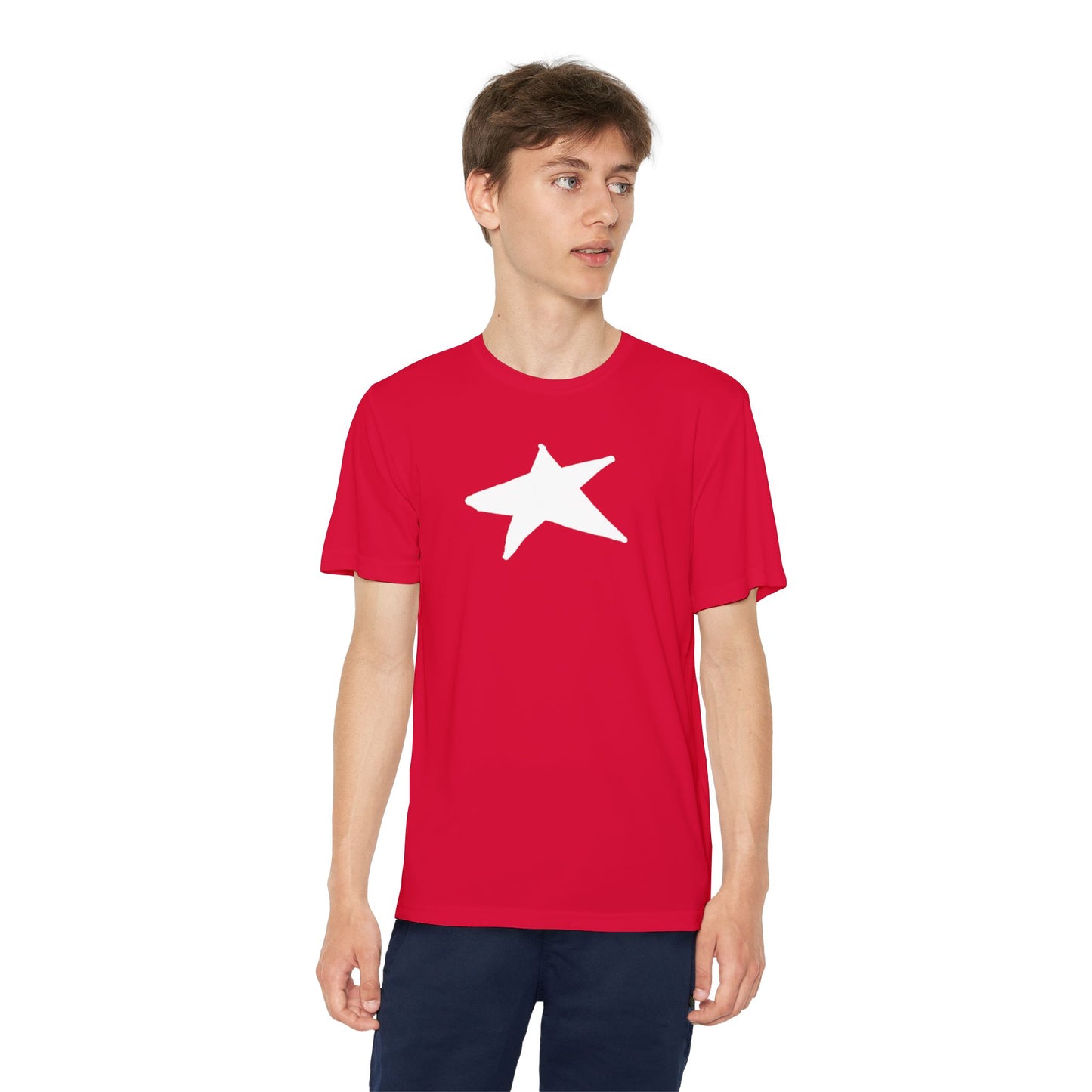Star Youth Competitor Tee - Lightweight Athletic T-Shirt for Active Kids