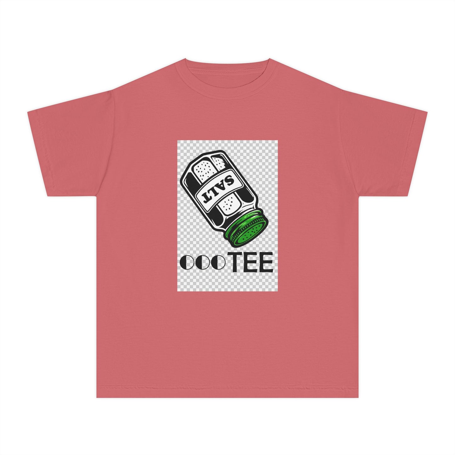 Salty Tee — Kids Garment-Dyed Coastal Tee (100% Combed Cotton)