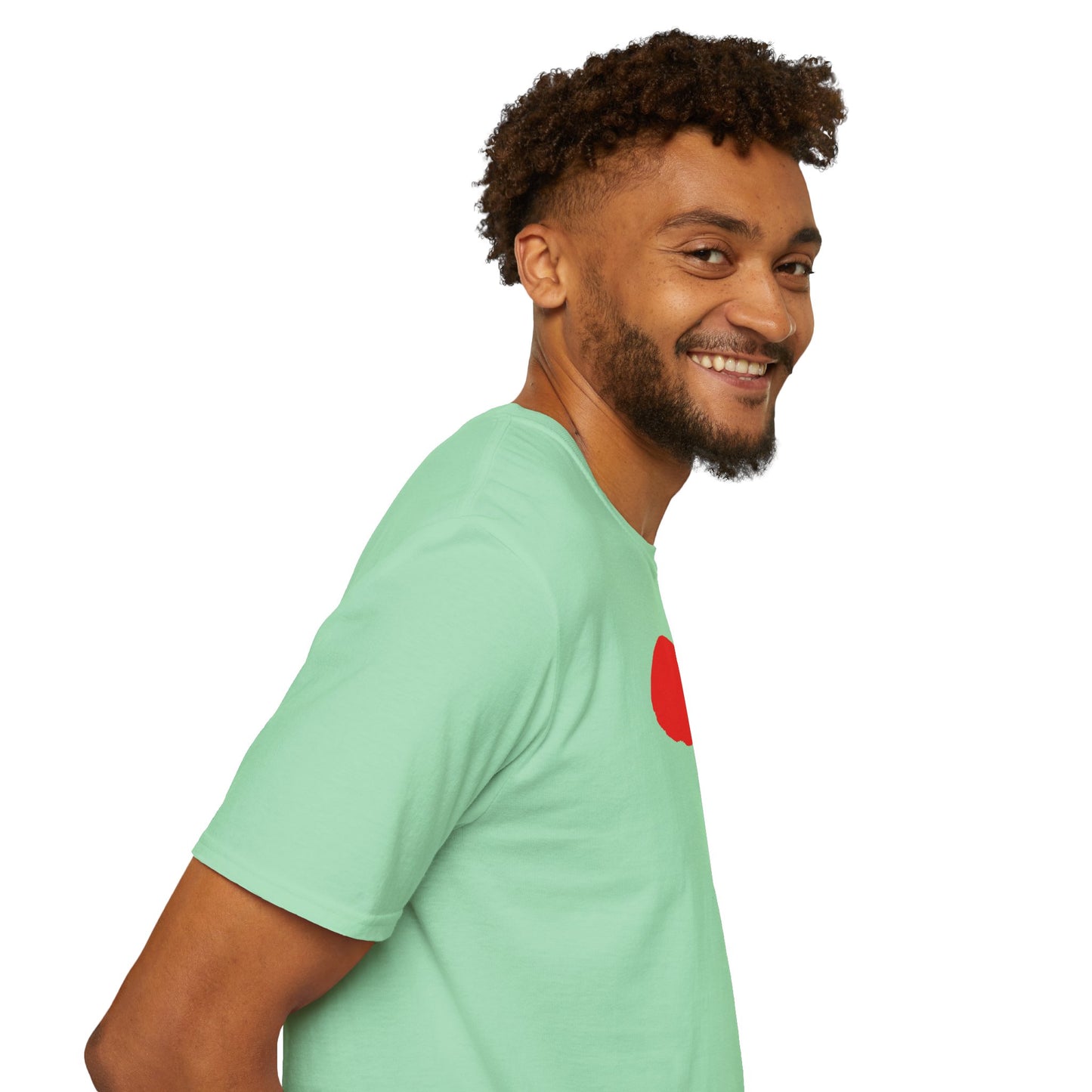 Heart Unisex Softstyle T-Shirt — 100% Ring-Spun Cotton