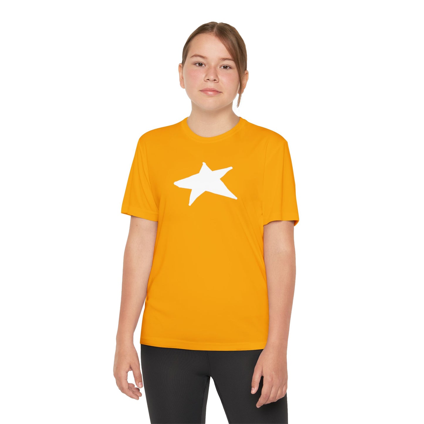 Star Youth Competitor Tee - Lightweight Athletic T-Shirt for Active Kids