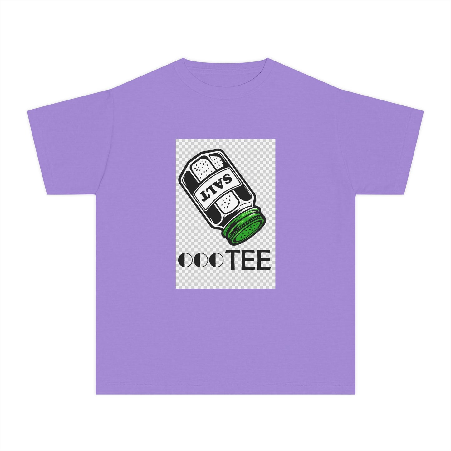 Salty Tee — Kids Garment-Dyed Coastal Tee (100% Combed Cotton)