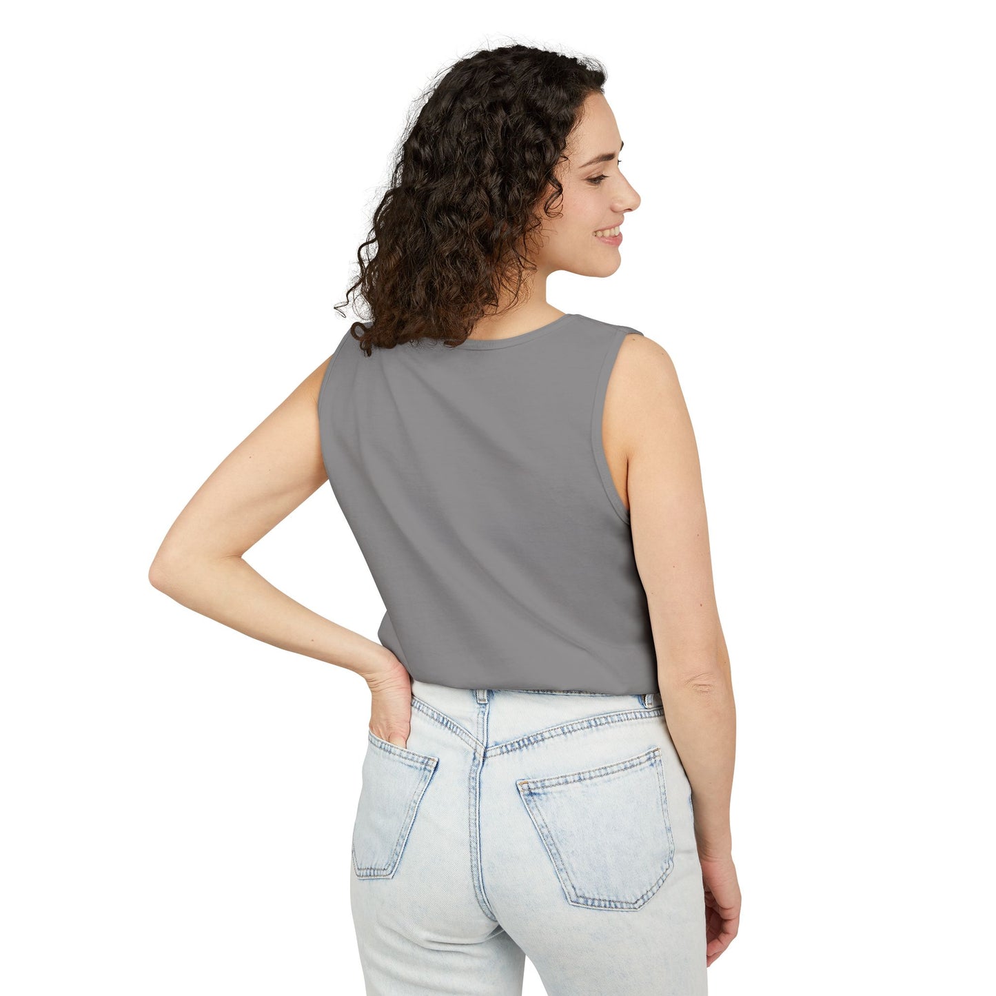 Star Unisex Garment-Dyed Tank Top — 100% Ring-Spun US Cotton