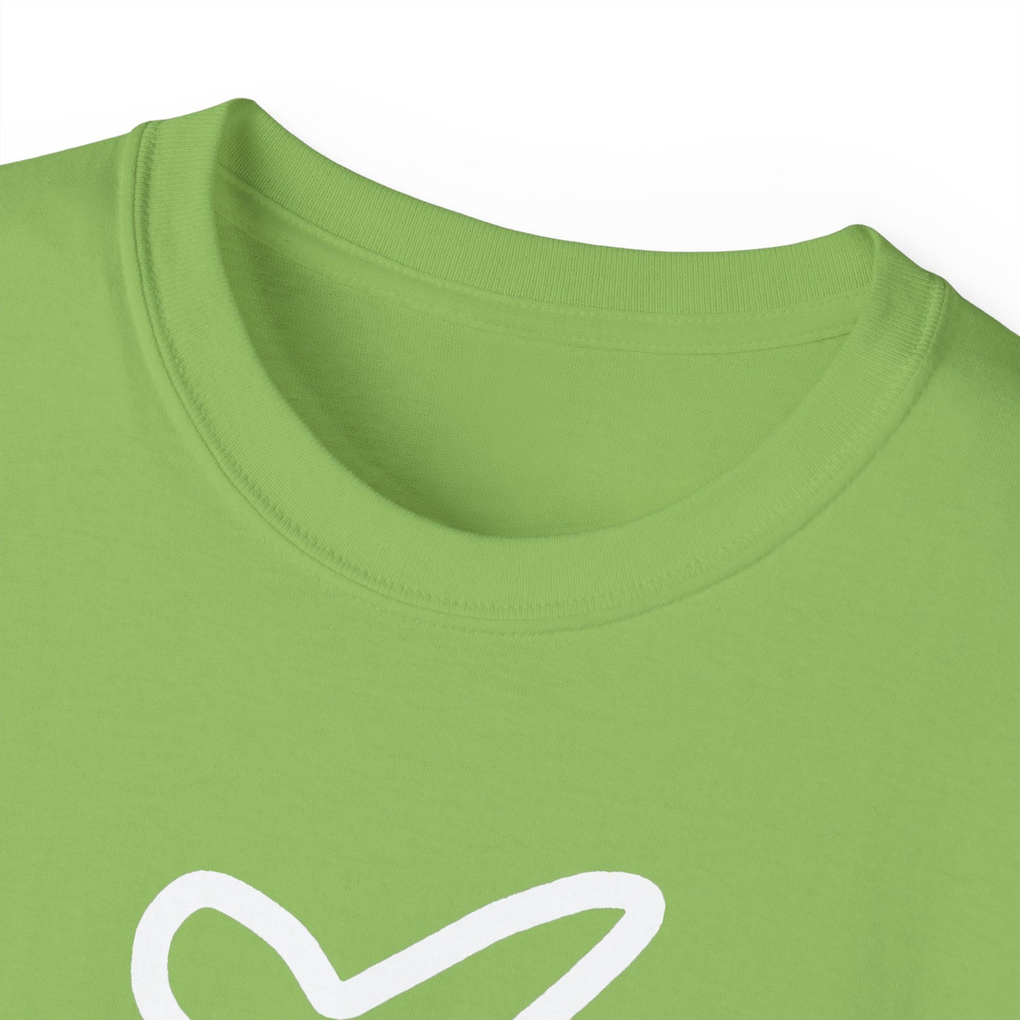 Heart Unisex Softstyle T-Shirt — 100% Ring-Spun Cotton