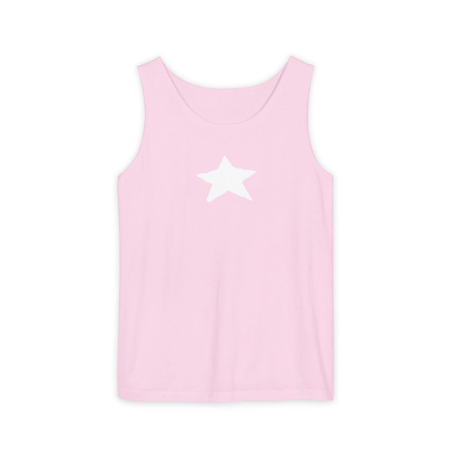 Star Unisex Garment-Dyed Tank Top — 100% Ring-Spun US Cotton