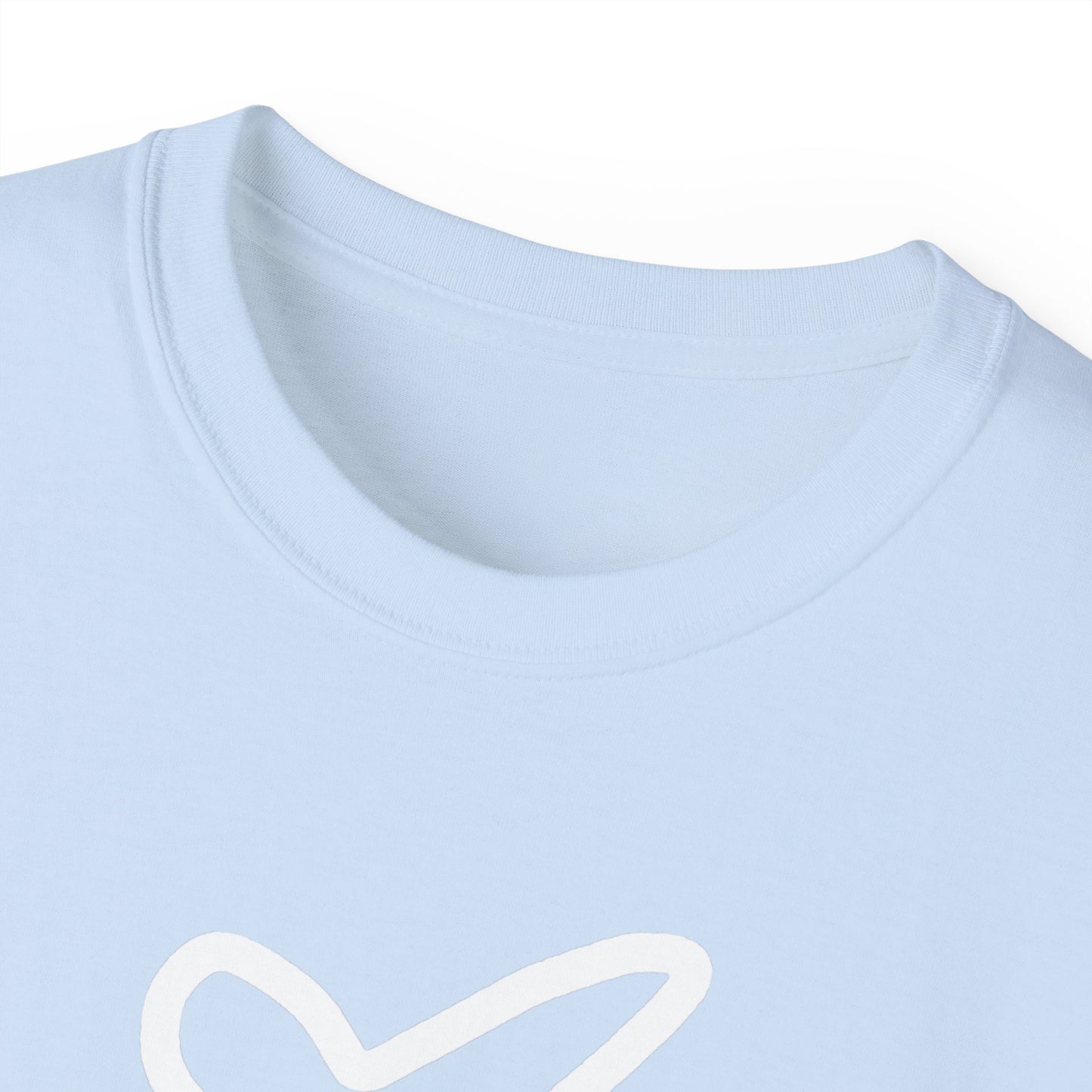 Heart Unisex Softstyle T-Shirt — 100% Ring-Spun Cotton
