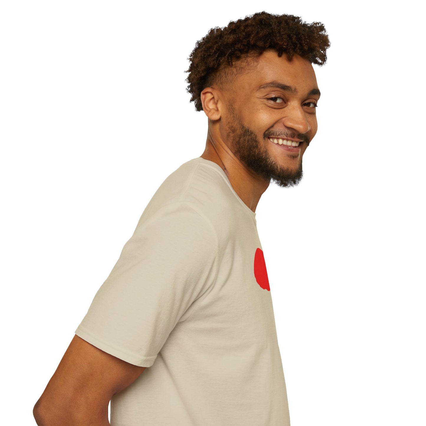 Heart Unisex Softstyle T-Shirt — 100% Ring-Spun Cotton