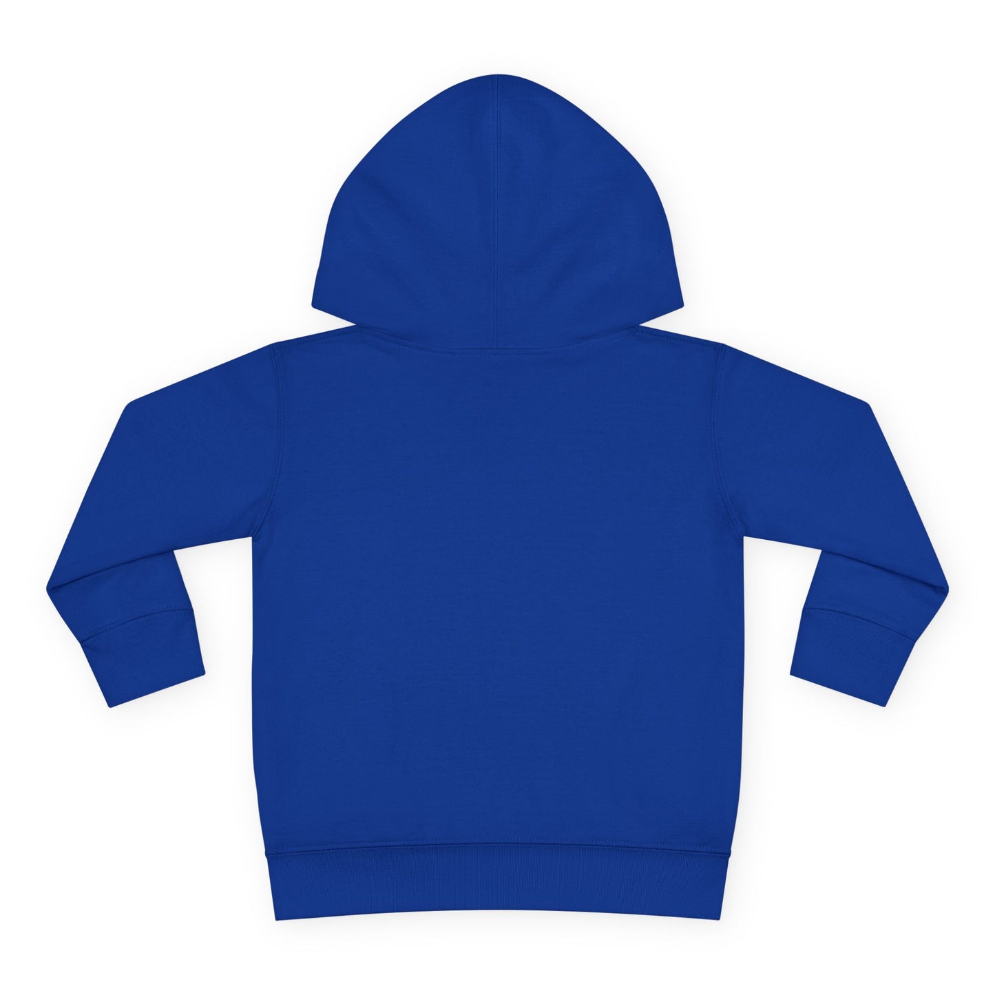 Bright Orange Toddler Fleece Hoodie with Star Design
