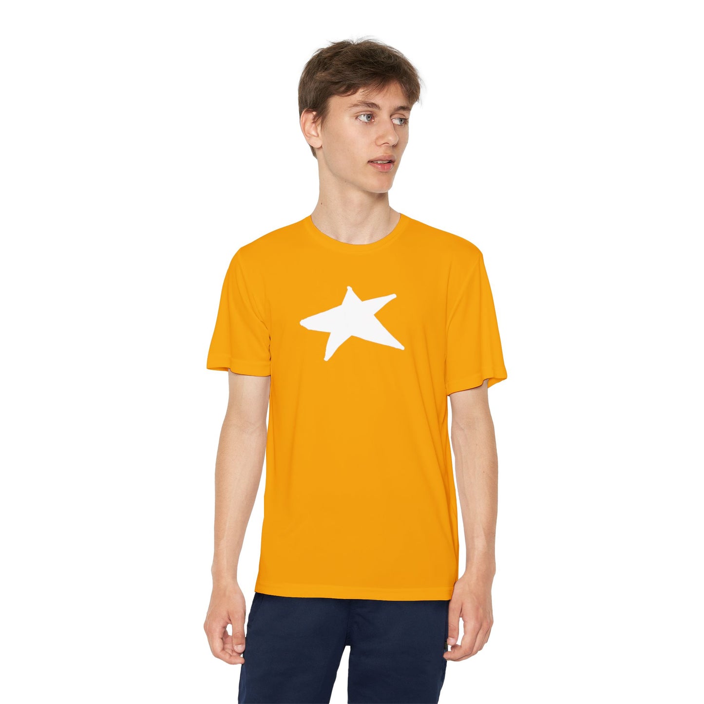 Star Youth Competitor Tee - Lightweight Athletic T-Shirt for Active Kids