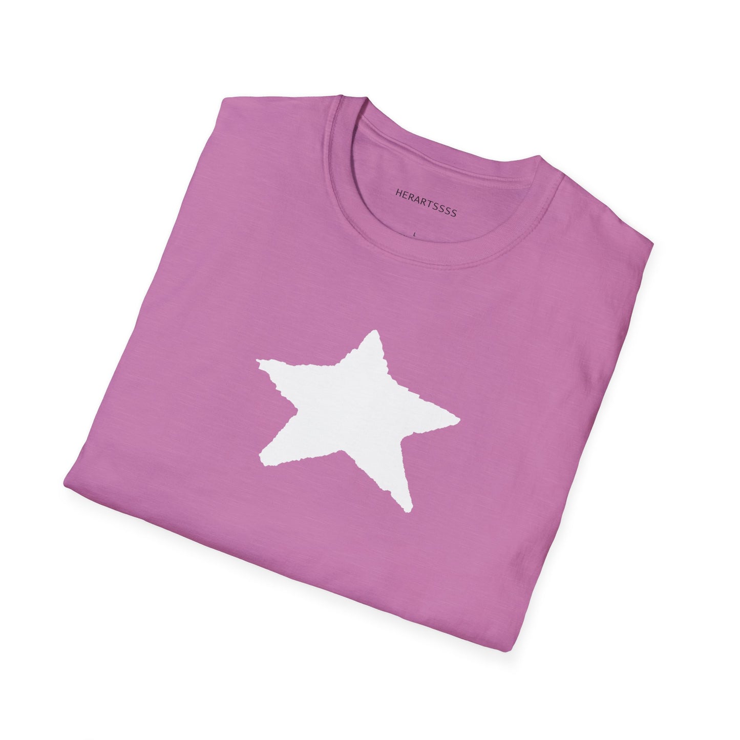 Star Unisex Softstyle T-Shirt — Lightweight 100% Ring-Spun Cotton | HERARTSSSS