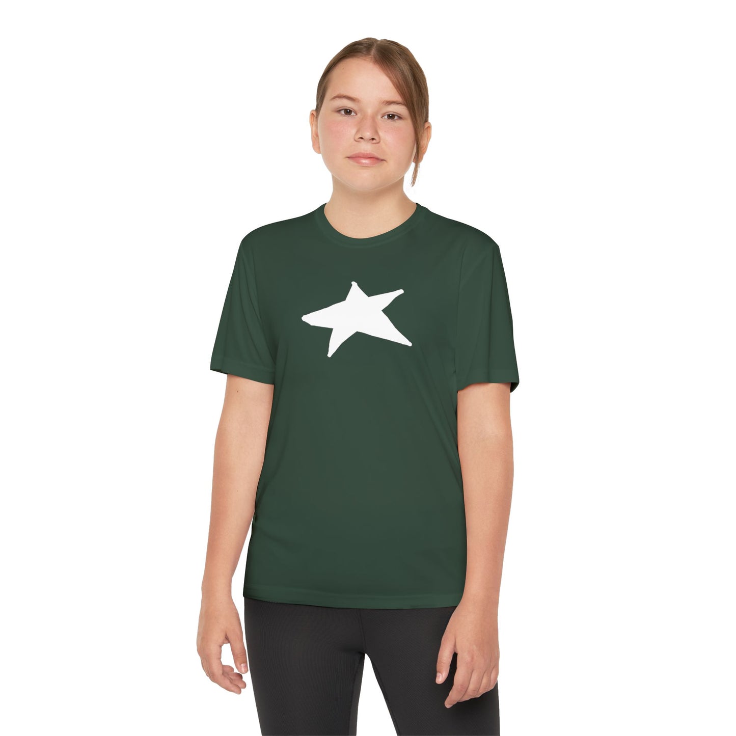 Star Youth Competitor Tee - Lightweight Athletic T-Shirt for Active Kids